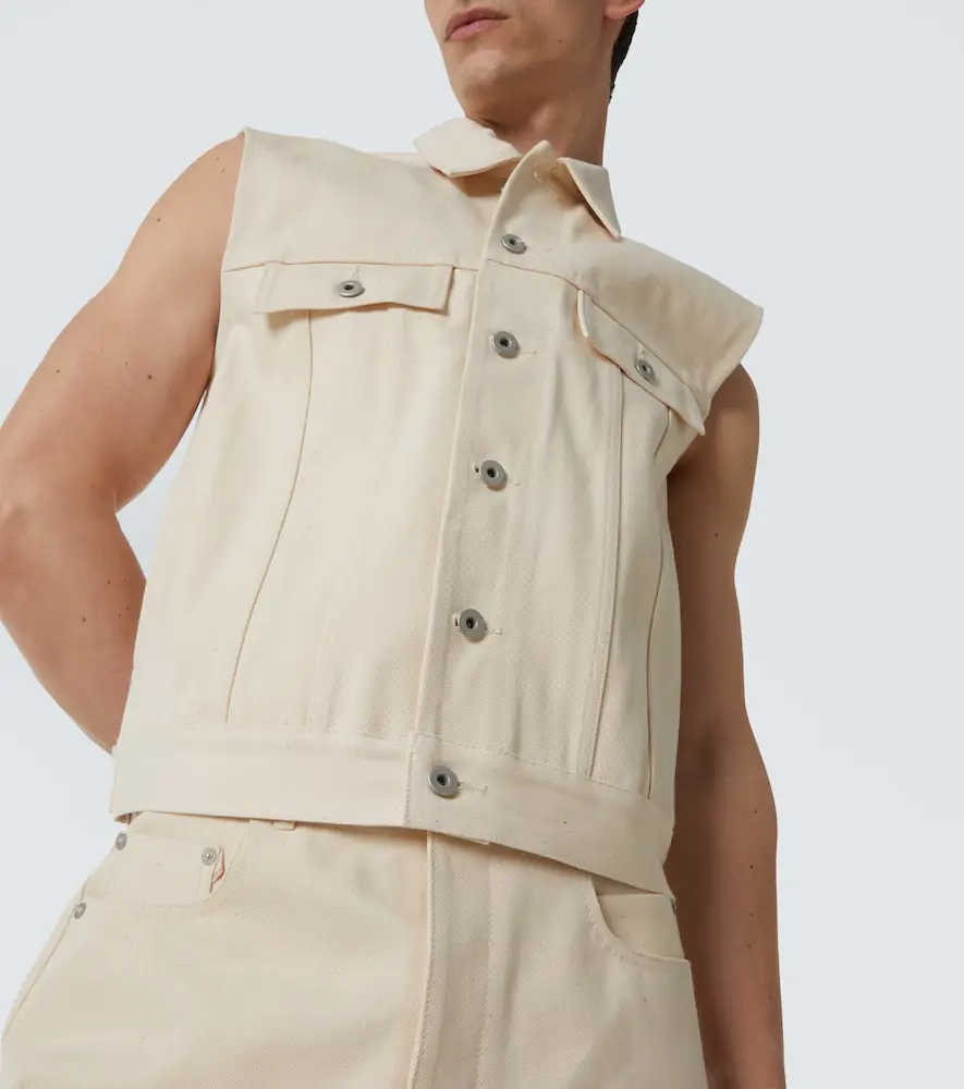 Rick Owens DRKSHDW denim vest | Thumbnail 3