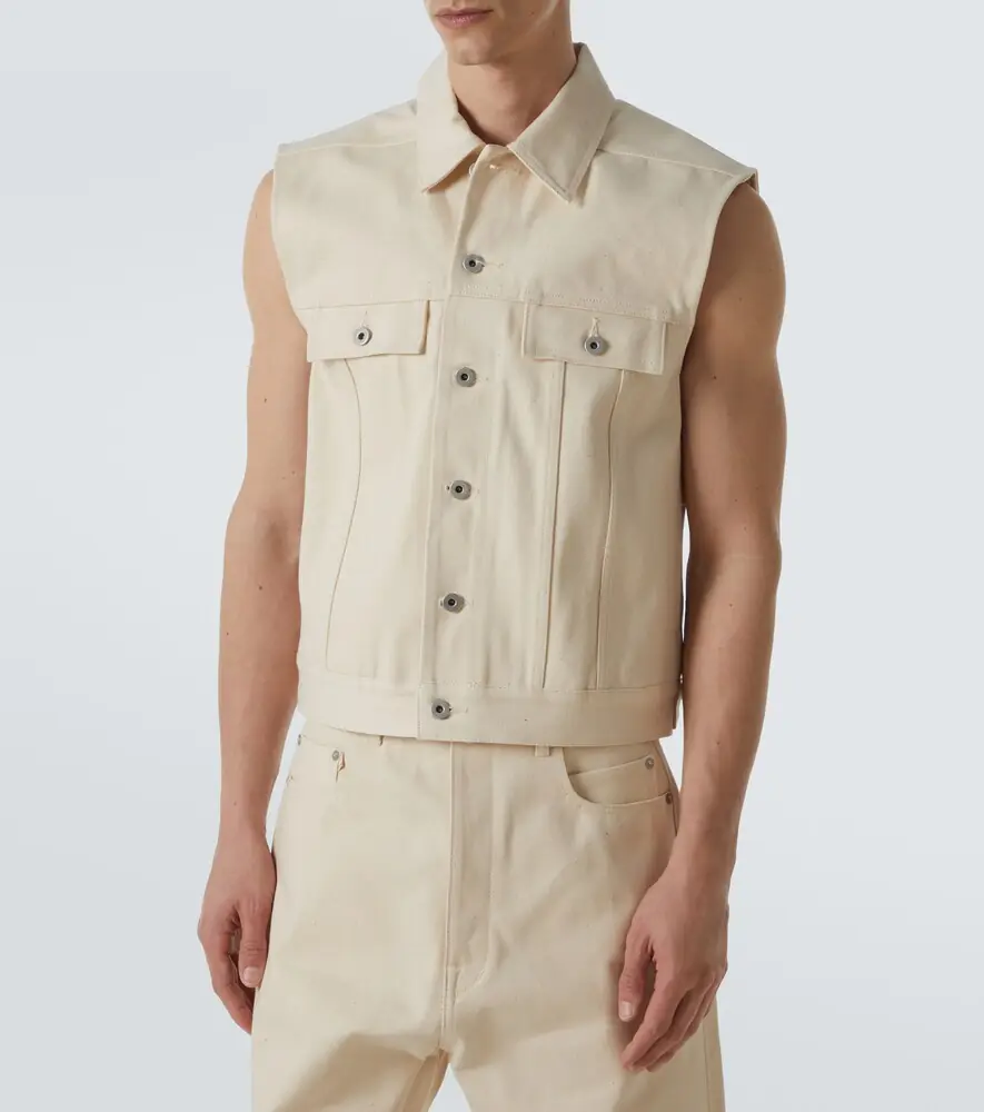 Rick Owens DRKSHDW denim vest | Thumbnail 5