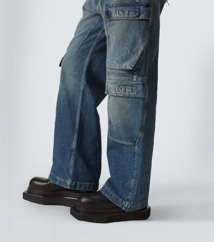 Rick Owens Hollywood cargo jeans | Thumbnail 2 Rick Owens Hollywood cargo jeans | Thumbnail 2