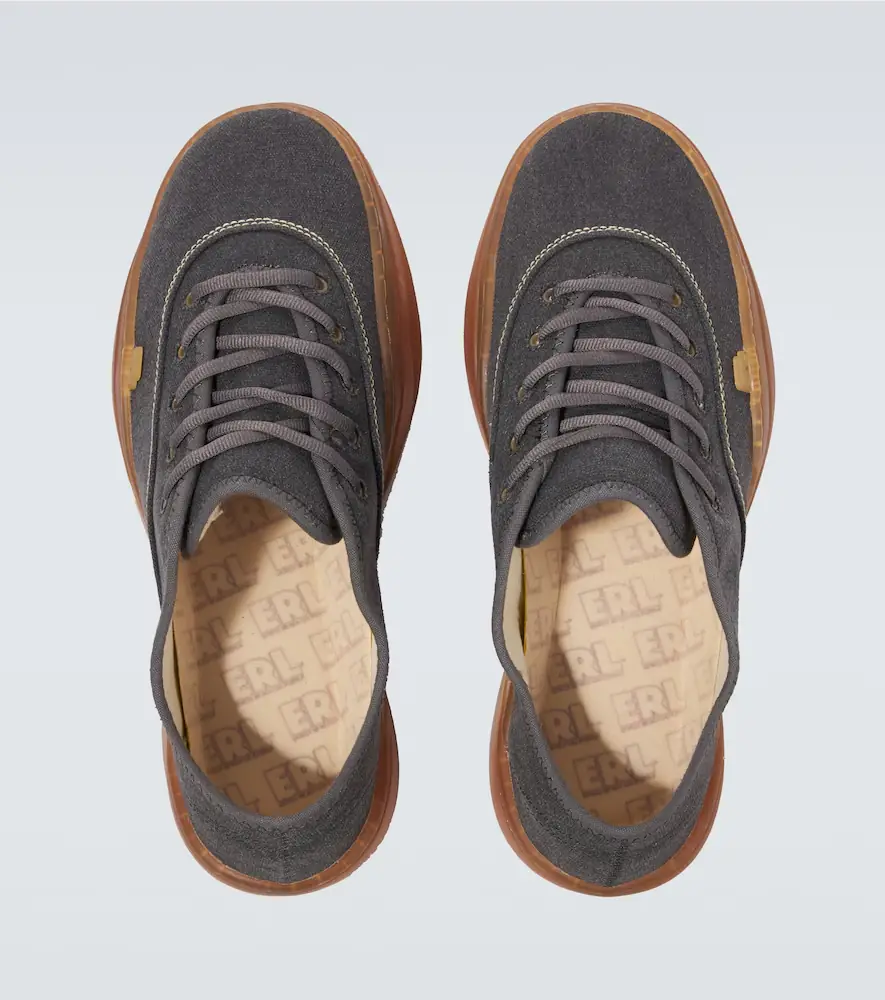 ERL Canvas low-top sneakers | Thumbnail 4