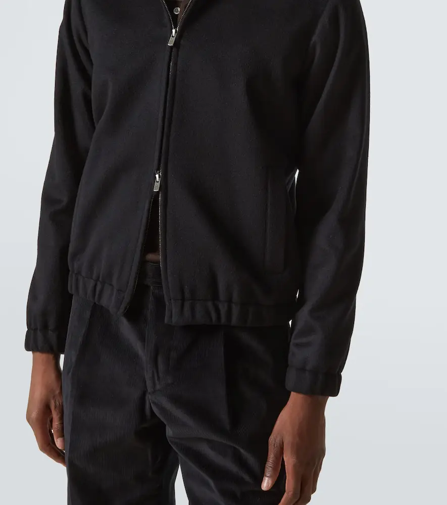 Saman Amel Camillo cashmere bomber jacket | Thumbnail 2