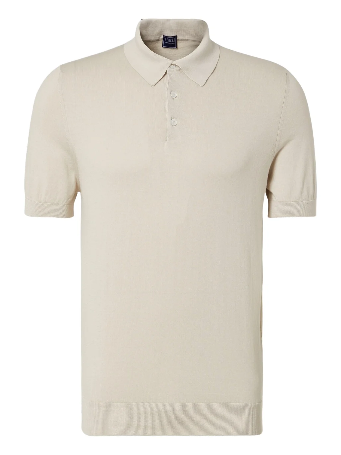 FEDELI Cotton polo shirt