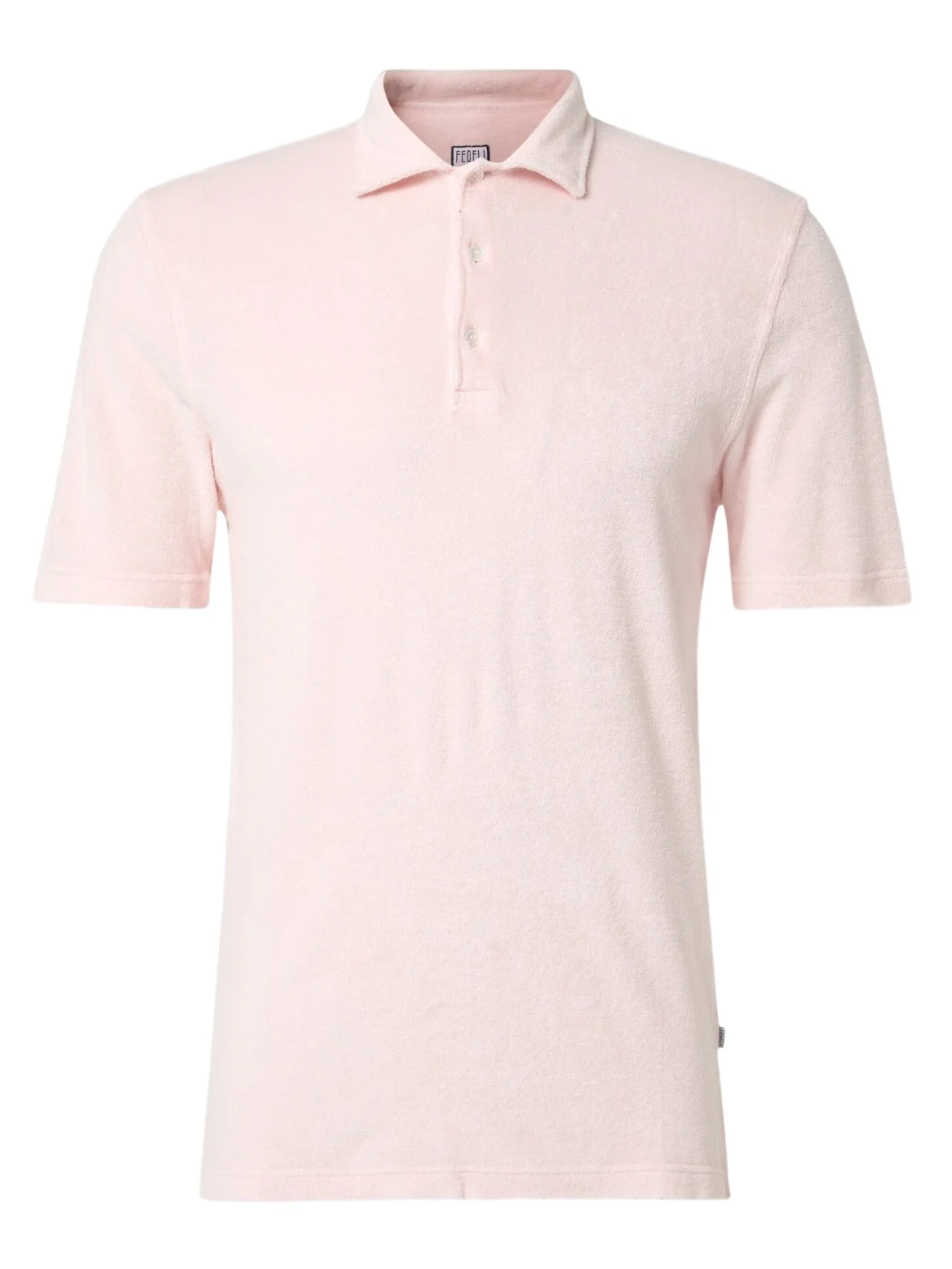 Cotton terry polo shirt Cotton terry polo shirt
