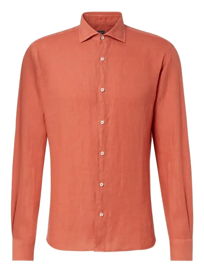 Linen Oxford shirt