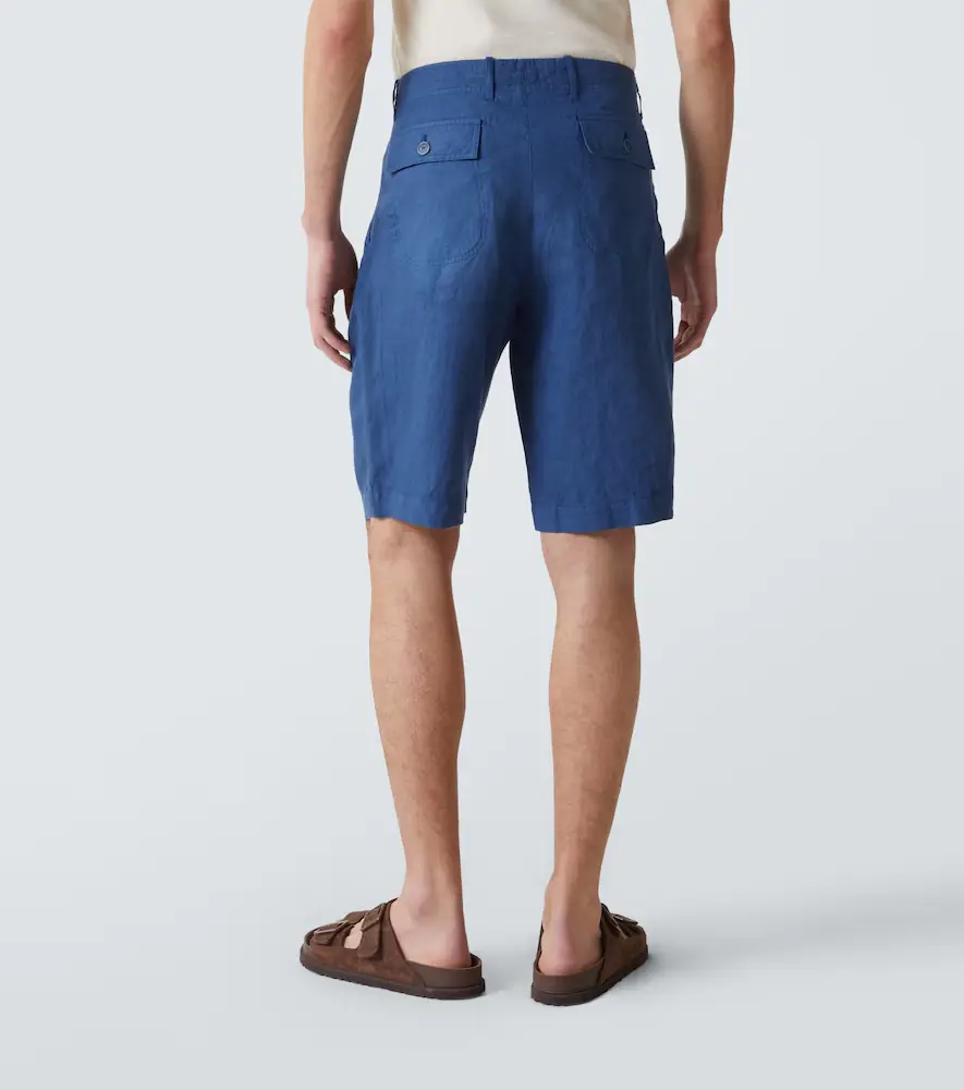 FEDELI Ajaccio linen Bermuda shorts | Thumbnail 2 FEDELI Ajaccio linen Bermuda shorts | Thumbnail 2