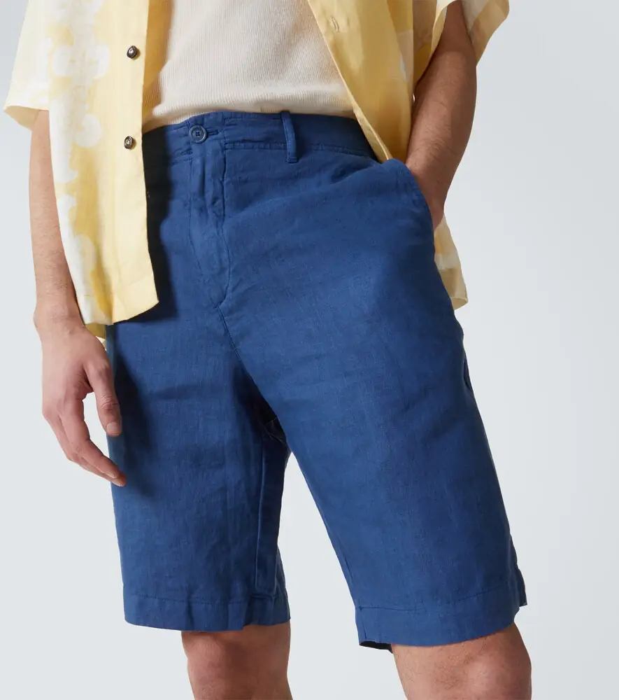 FEDELI Ajaccio linen Bermuda shorts | Thumbnail 4 FEDELI Ajaccio linen Bermuda shorts | Thumbnail 4