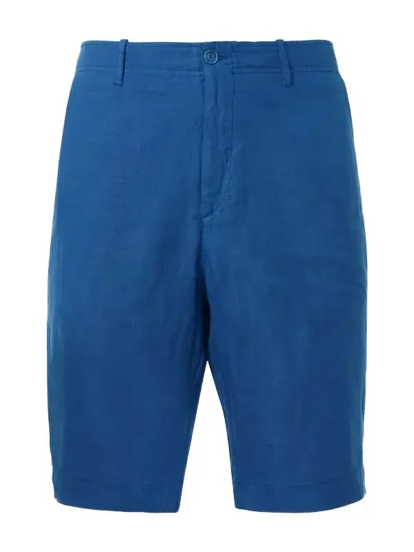 FEDELI Ajaccio linen Bermuda shorts