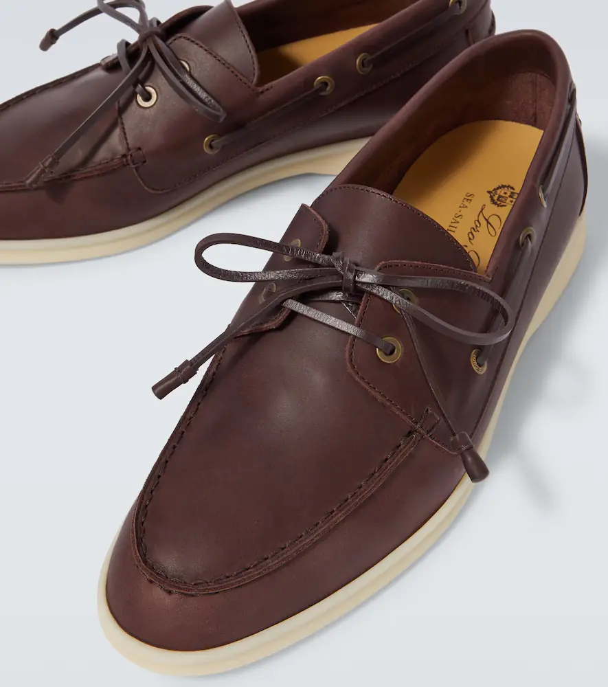 Loro Piana Sea-Sail Walk leather boat shoes | Thumbnail 5 Loro Piana Sea-Sail Walk leather boat shoes | Thumbnail 5