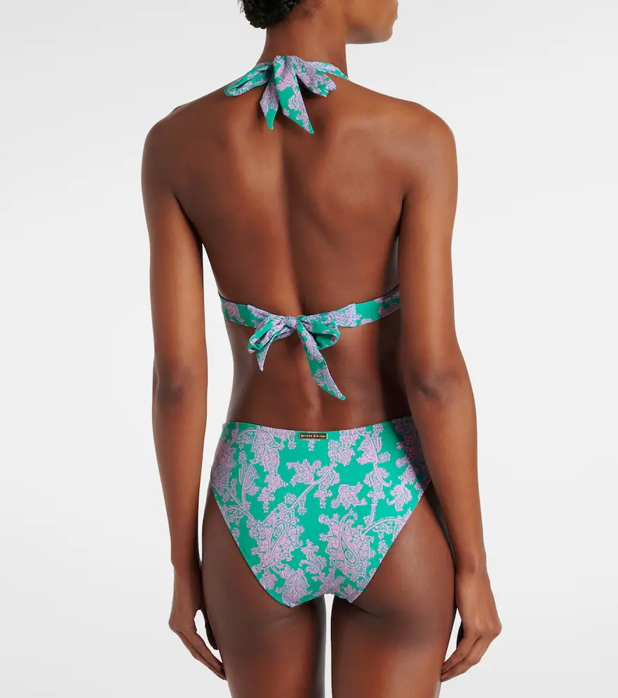 Heidi Klein Santa Rosa paisley bikini top | Thumbnail 3