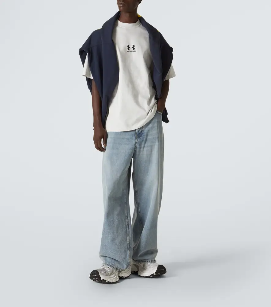 Balenciaga x Under Armour cotton jersey T-shirt | Thumbnail 4 Balenciaga x Under Armour cotton jersey T-shirt | Thumbnail 4