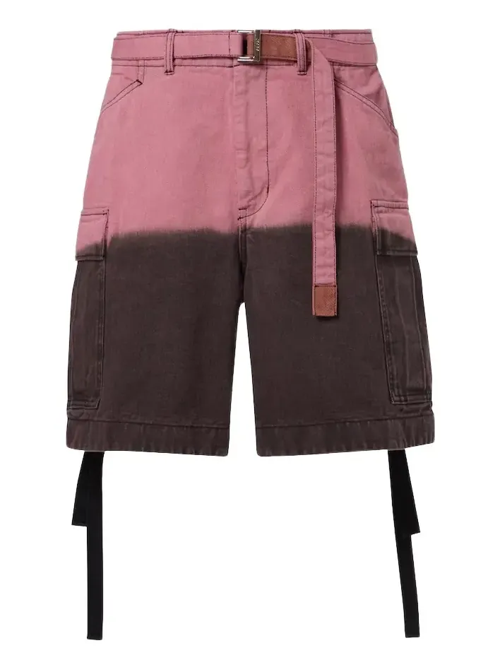Ombré cotton cargo shorts Ombré cotton cargo shorts