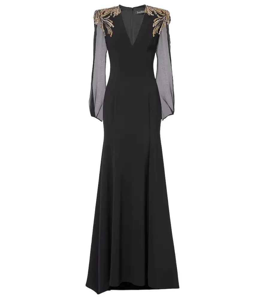 Jenny Packham Mercury embellished gown