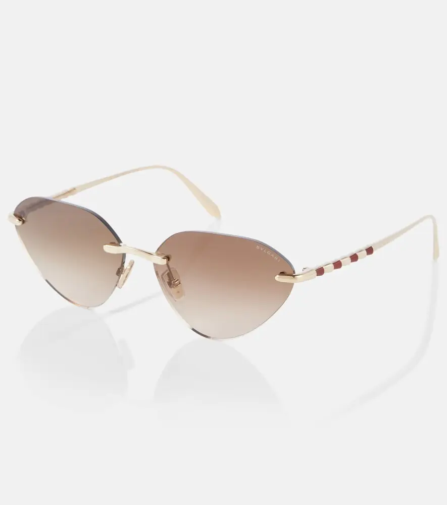 Bvlgari Serpenti embellished cat-eye sunglasses | Thumbnail 4