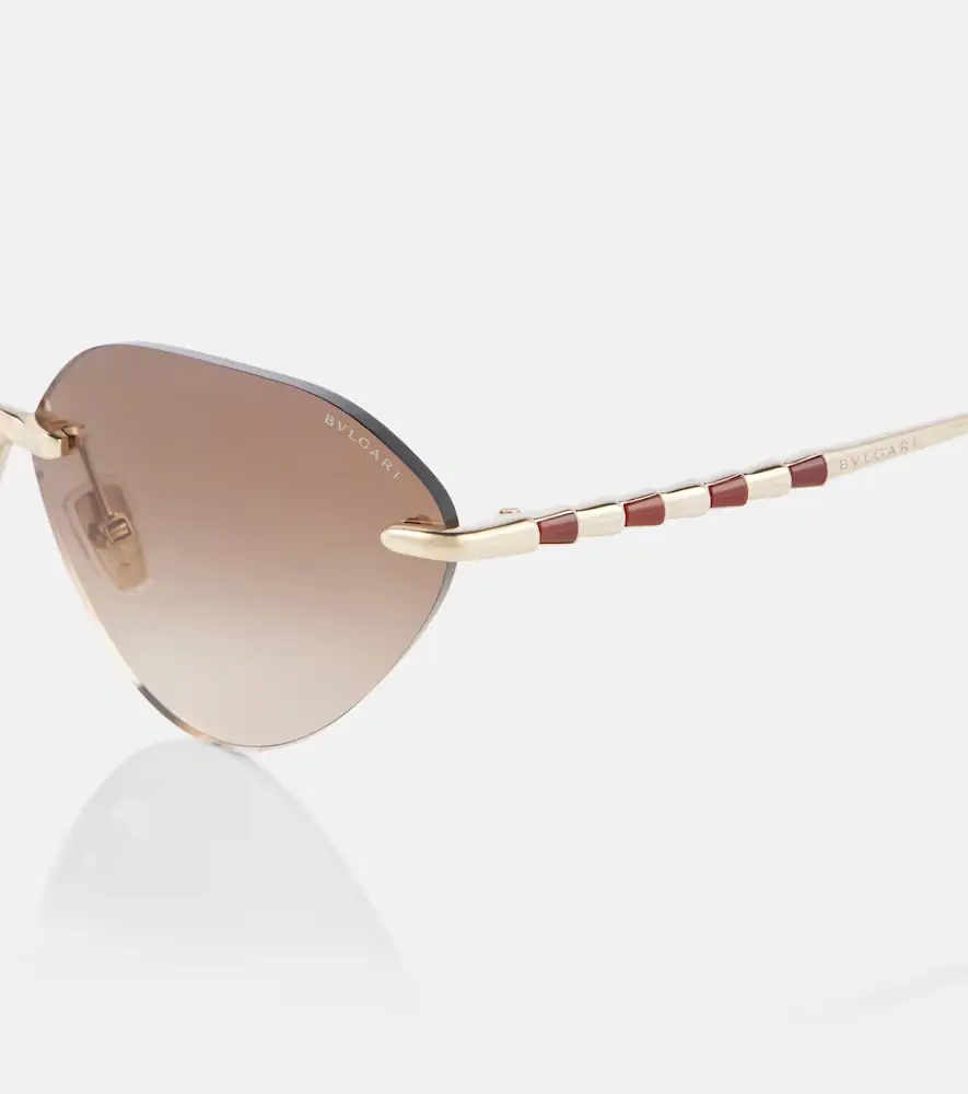 Bvlgari Serpenti embellished cat-eye sunglasses | Thumbnail 6