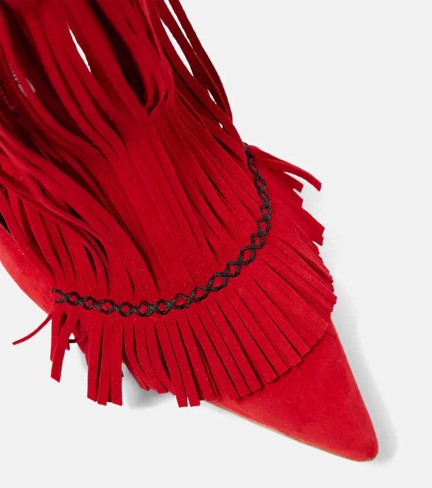 Manolo Blahnik Fiki 105 suede pumps | Thumbnail 3