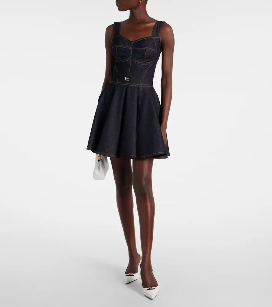 Dolce & Gabbana Denim bustier dress | Thumbnail 3