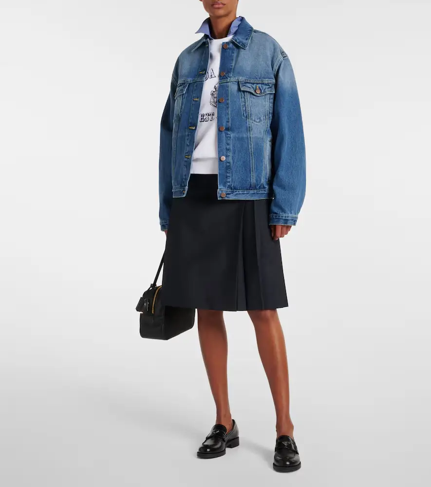 Prada Oversized denim jacket | Thumbnail 2