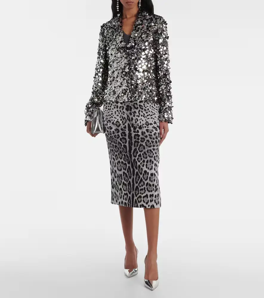 Dolce & Gabbana Sequined blazer | Thumbnail 4
