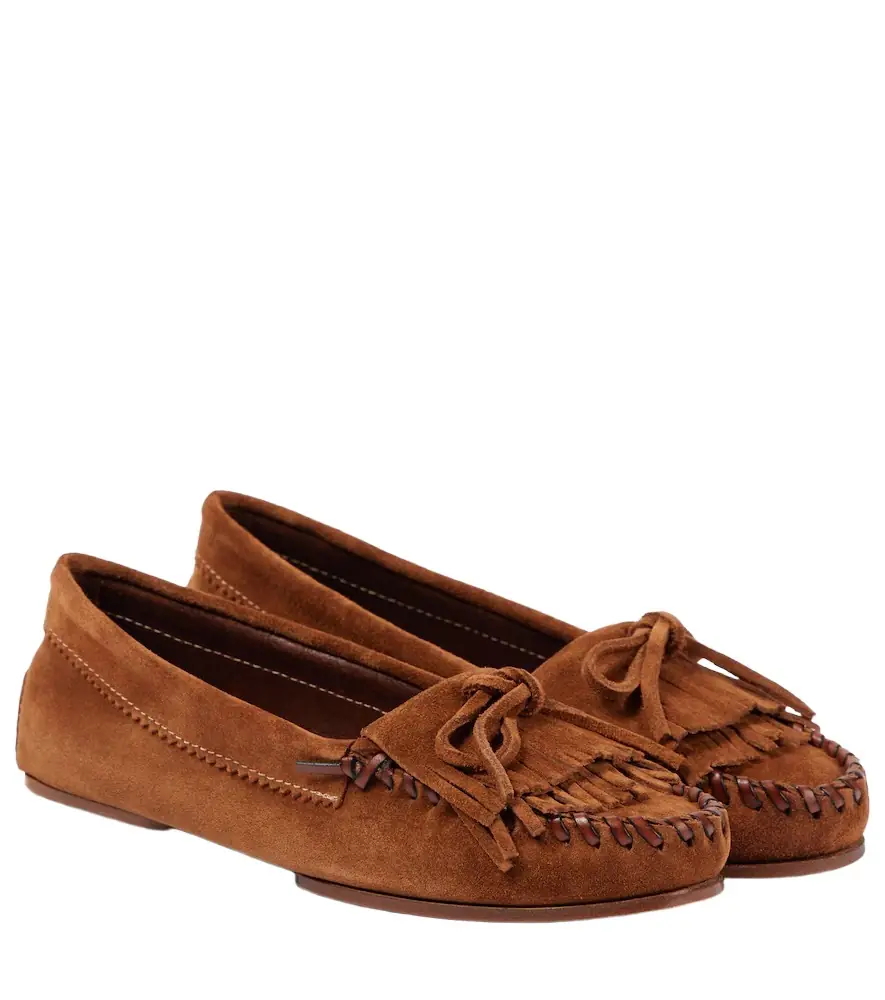 Paris Texas Indiana suede loafers