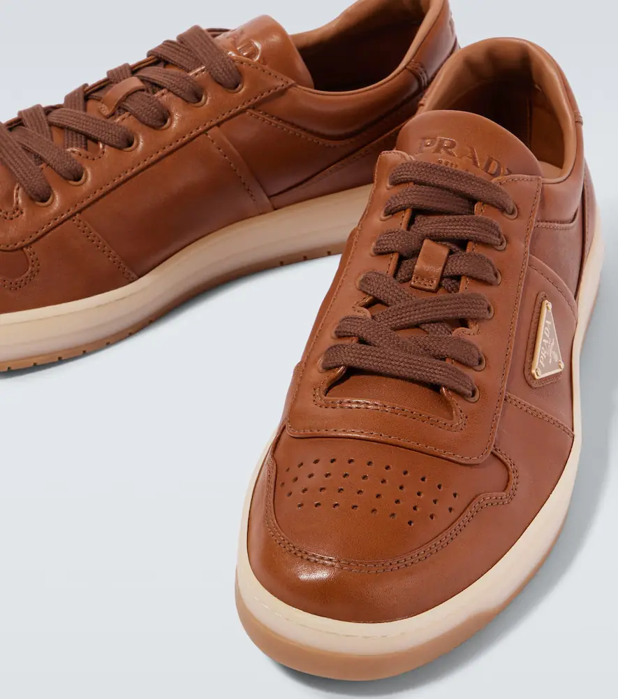 Prada Downtown leather sneakers | Thumbnail 5 Prada Downtown leather sneakers | Thumbnail 5