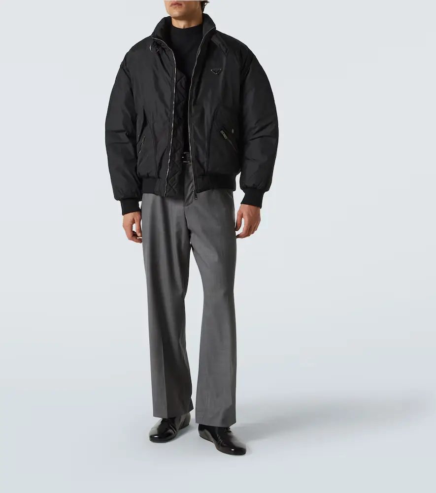 Prada Re-Nylon down jacket | Thumbnail 5 Prada Re-Nylon down jacket | Thumbnail 5