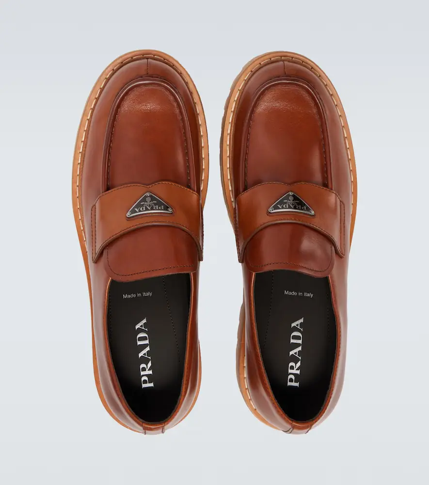 Prada Leather loafers | Thumbnail 5