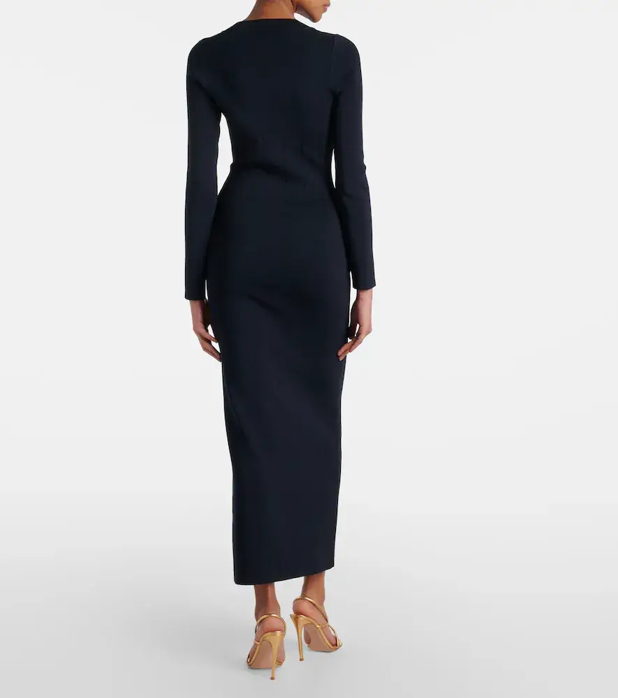 Galvan Atalanta knitted maxi dress | Thumbnail 2