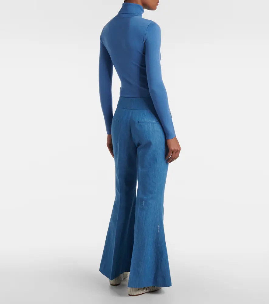 Gabriela Hearst Marsh cotton and linen flared pants | Thumbnail 2 Gabriela Hearst Marsh cotton and linen flared pants | Thumbnail 2