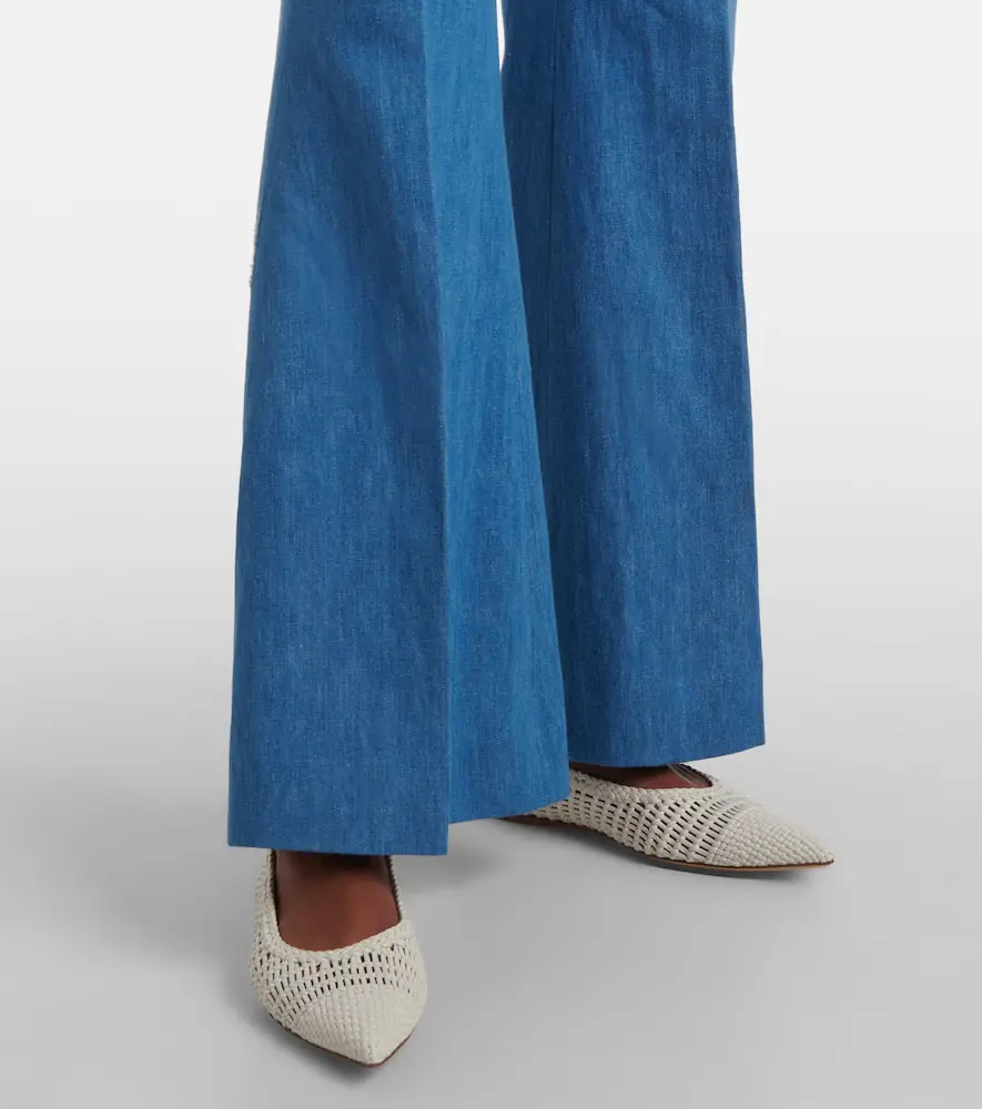 Gabriela Hearst Marsh cotton and linen flared pants | Thumbnail 4 Gabriela Hearst Marsh cotton and linen flared pants | Thumbnail 4