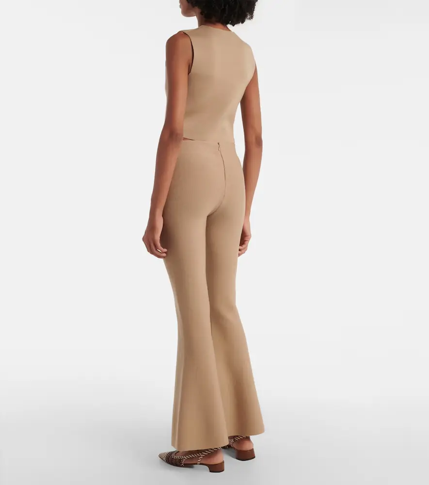 Gabriela Hearst Virgin wool flared pants | Thumbnail 6