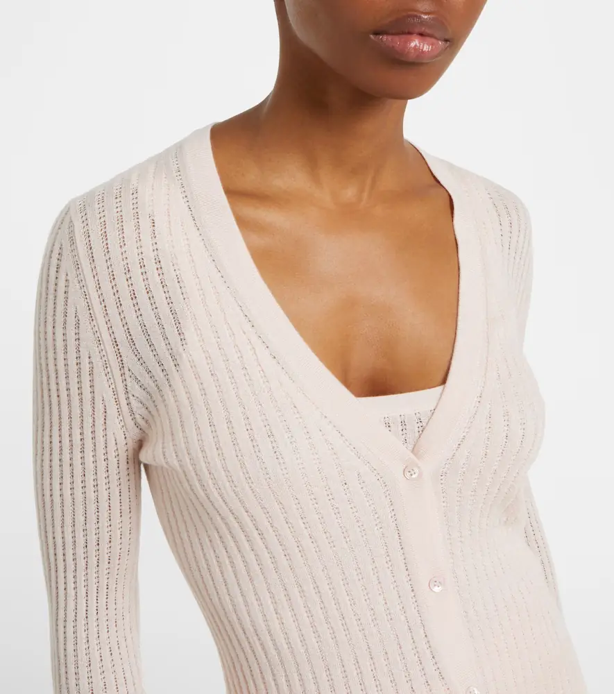Gabriela Hearst Emma pointelle cashmere and silk cardigan | Thumbnail 5 Gabriela Hearst Emma pointelle cashmere and silk cardigan | Thumbnail 5