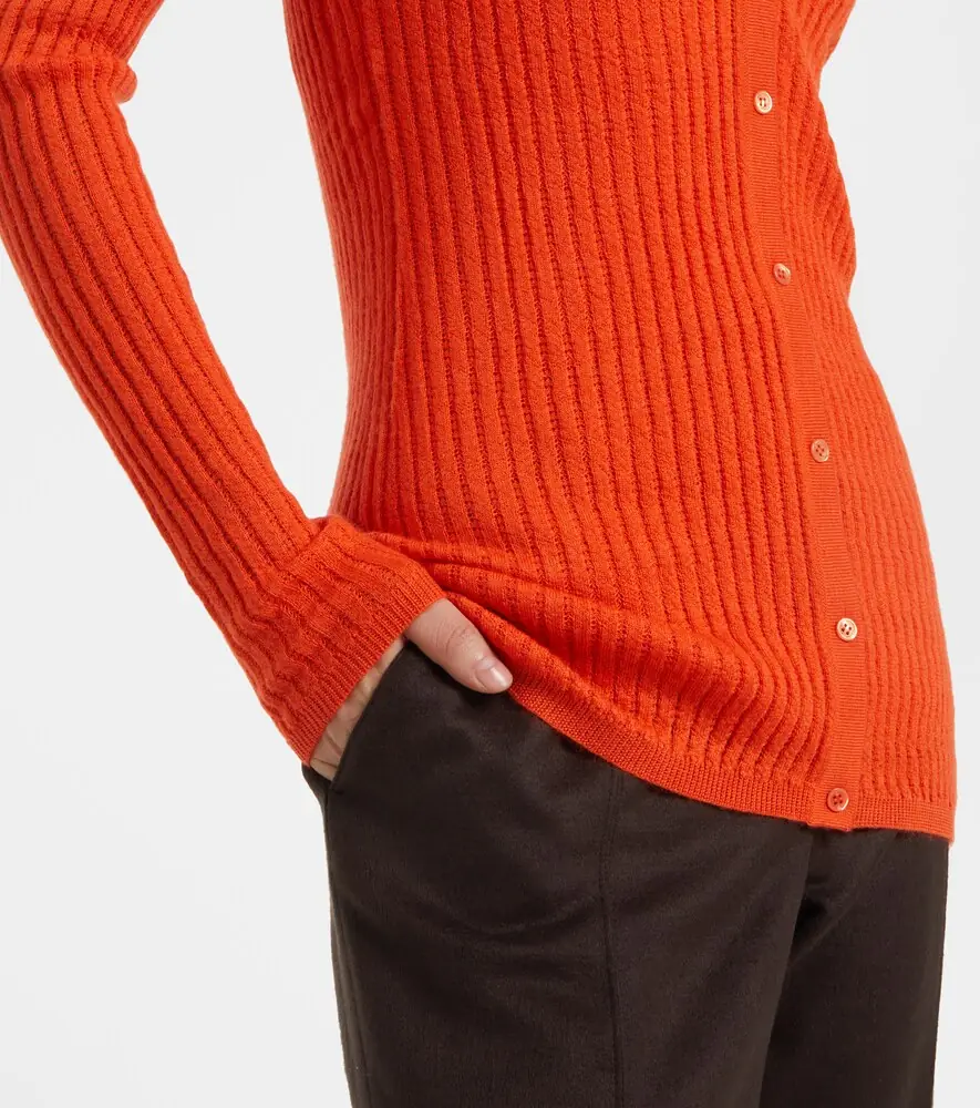Gabriela Hearst Emma pointelle cashmere and silk cardigan | Thumbnail 3 Gabriela Hearst Emma pointelle cashmere and silk cardigan | Thumbnail 3