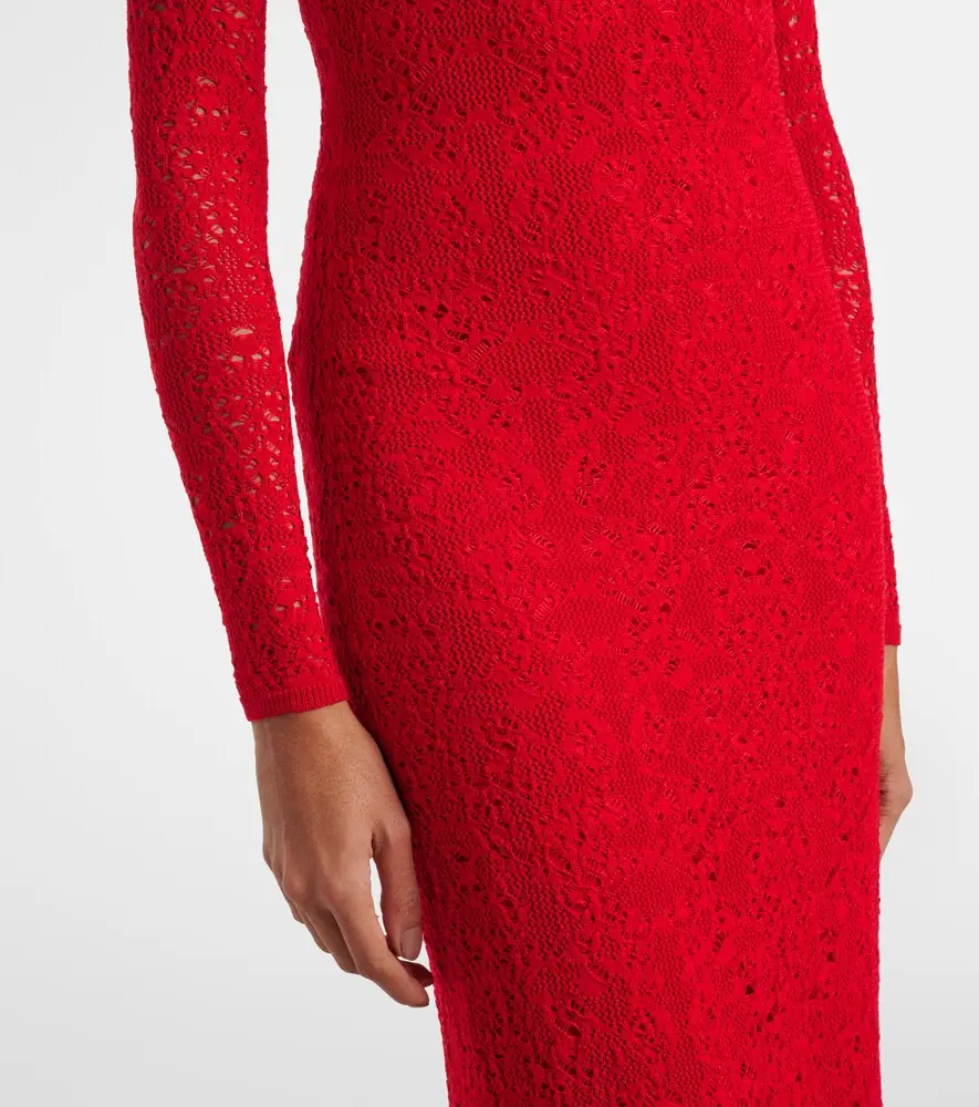 Gabriela Hearst Lethe pointelle wool and silk maxi dress | Thumbnail 5 Gabriela Hearst Lethe pointelle wool and silk maxi dress | Thumbnail 5