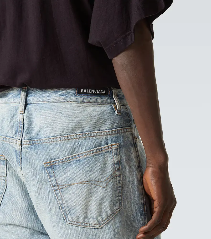 Balenciaga Mid-rise straight jeans | Thumbnail 4 Balenciaga Mid-rise straight jeans | Thumbnail 4