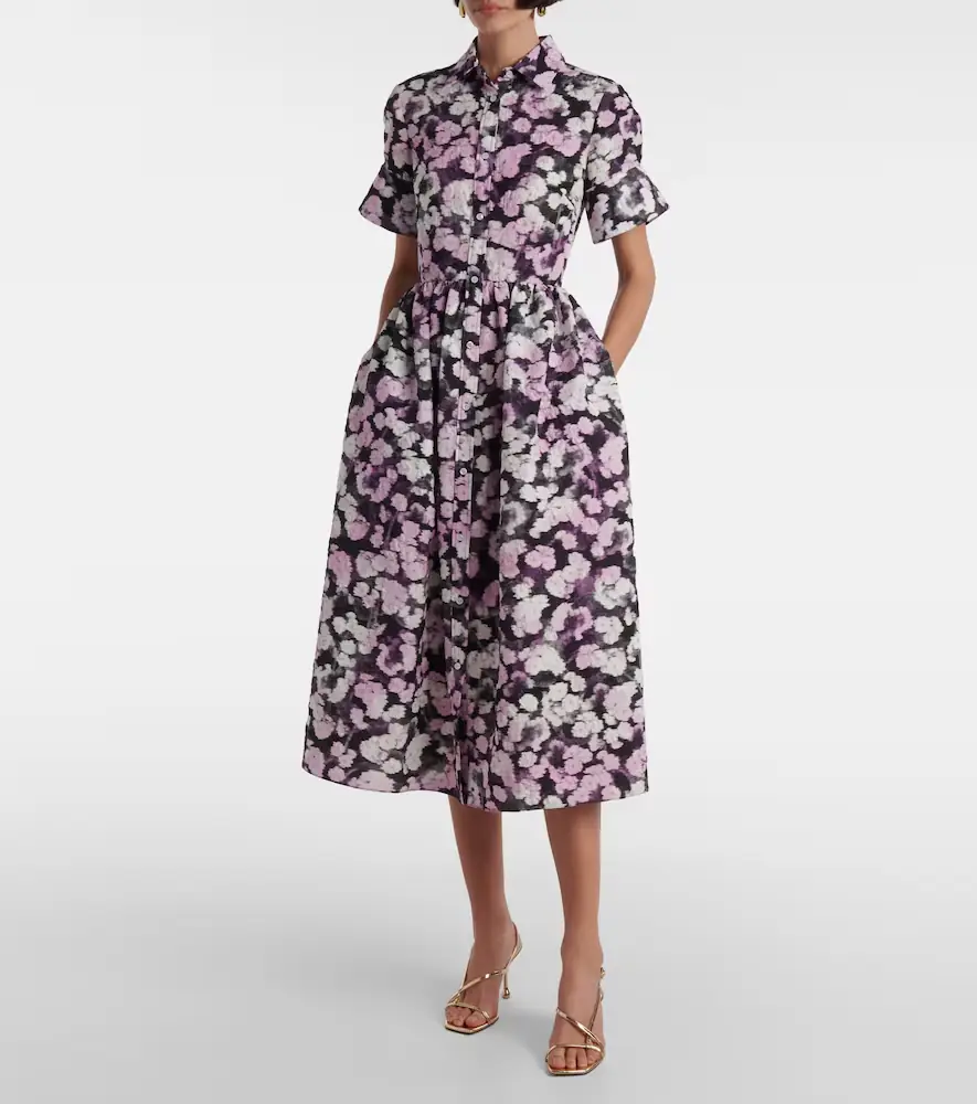 Erdem Floral shirt dress | Thumbnail 3