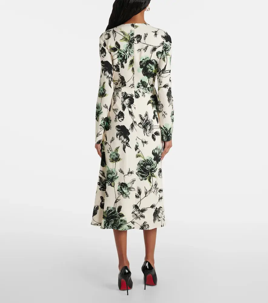 Erdem Draped midi dress | Thumbnail 2