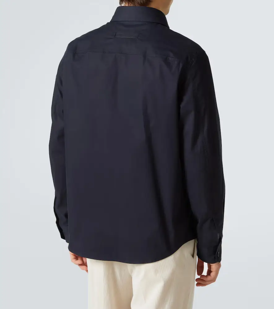 Zegna Cotton-blend shirt | Thumbnail 3 Zegna Cotton-blend shirt | Thumbnail 3