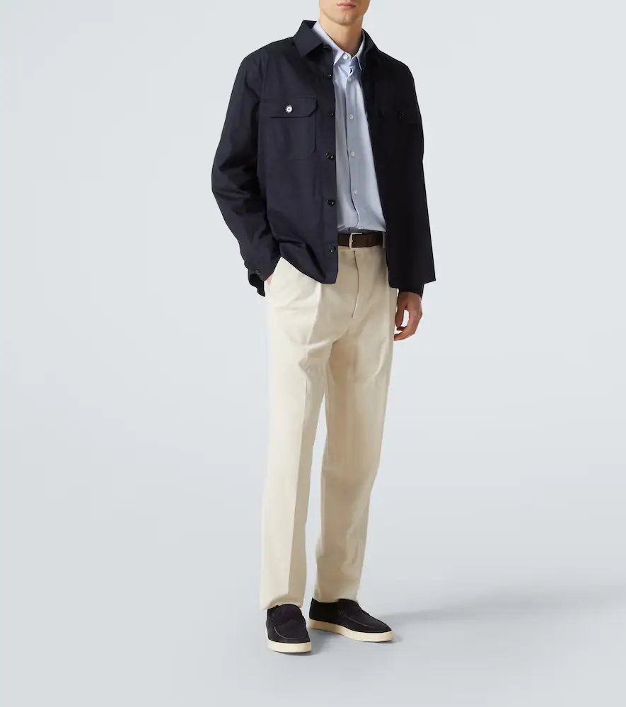 Zegna Cotton-blend shirt | Thumbnail 4 Zegna Cotton-blend shirt | Thumbnail 4