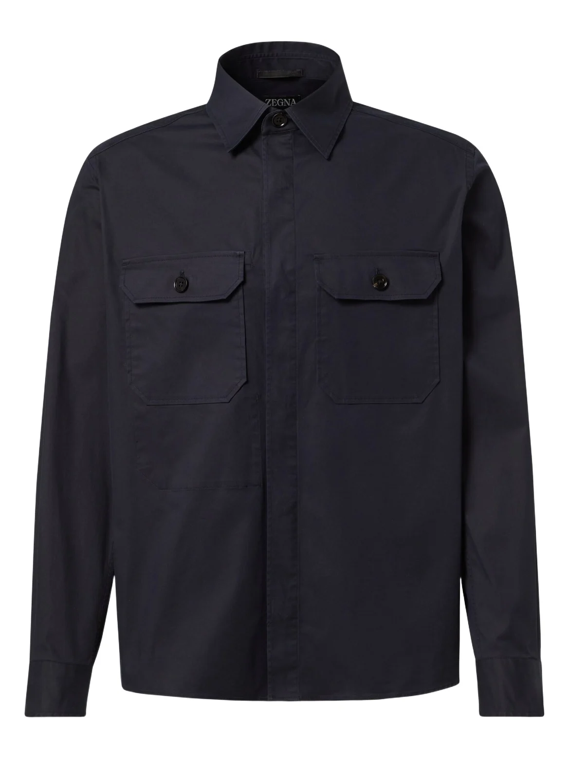 Cotton-blend shirt
