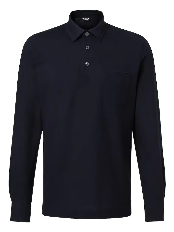 Logo cotton polo shirt Logo cotton polo shirt