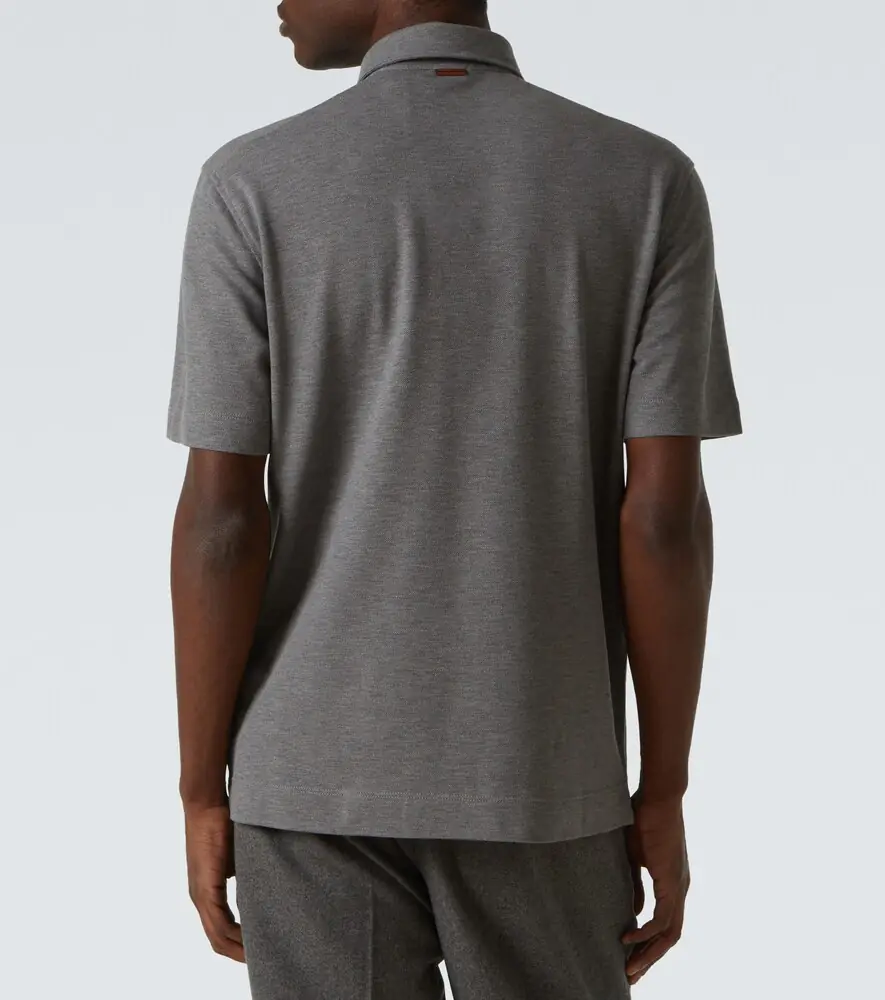 Zegna Cotton polo shirt | Thumbnail 3 Zegna Cotton polo shirt | Thumbnail 3