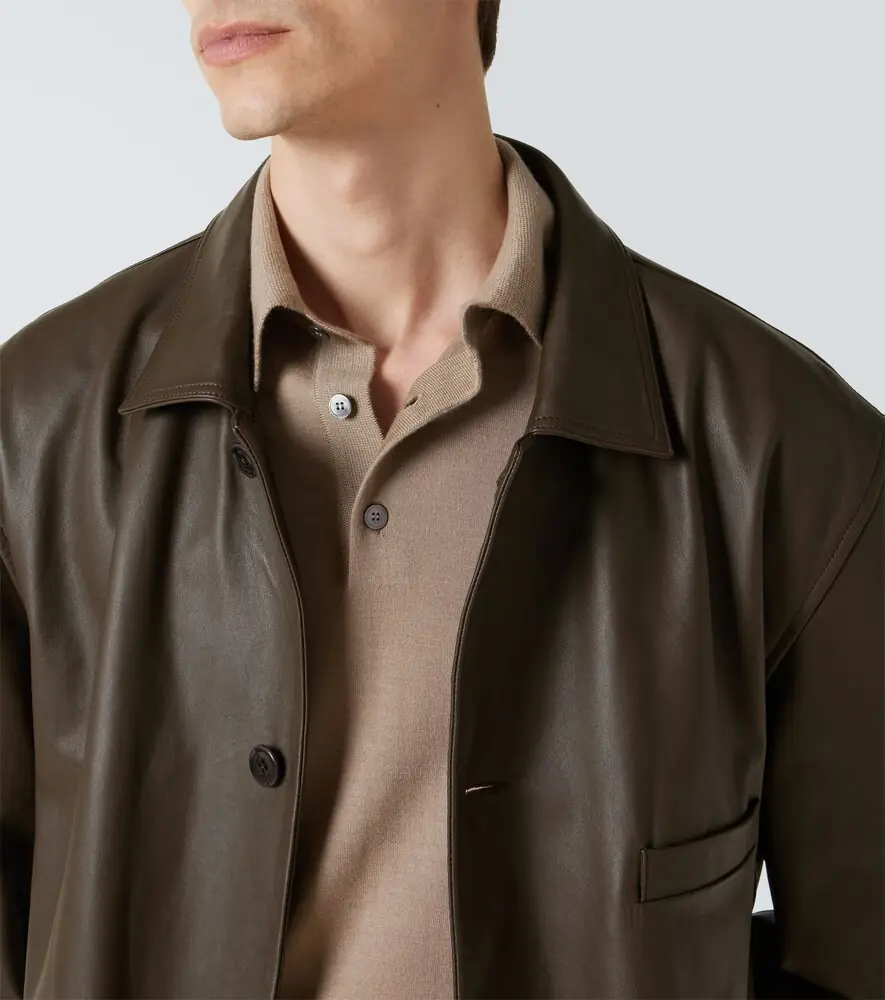 Zegna Cashmere and silk polo sweater | Thumbnail 5