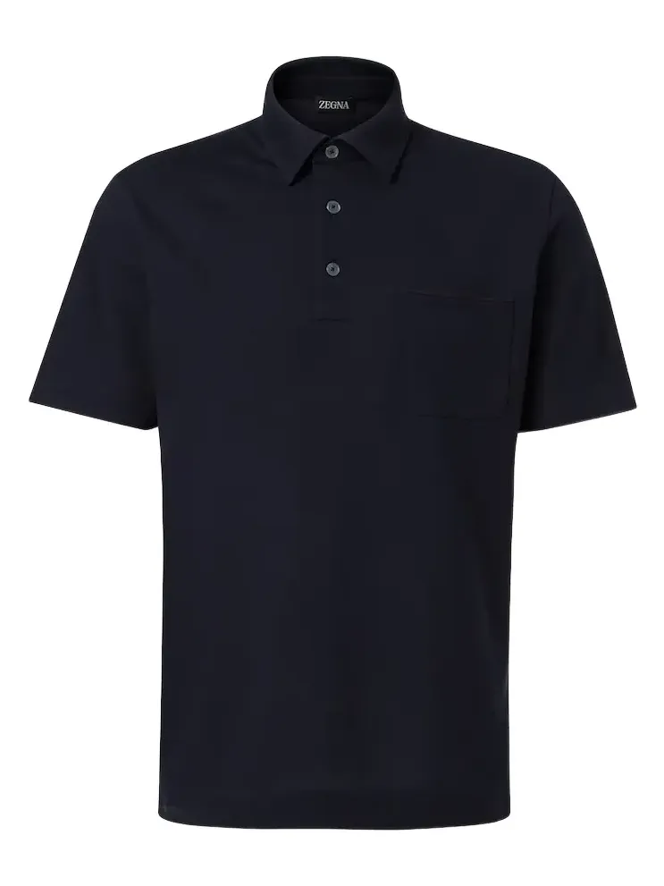 Logo cotton polo shirt Logo cotton polo shirt