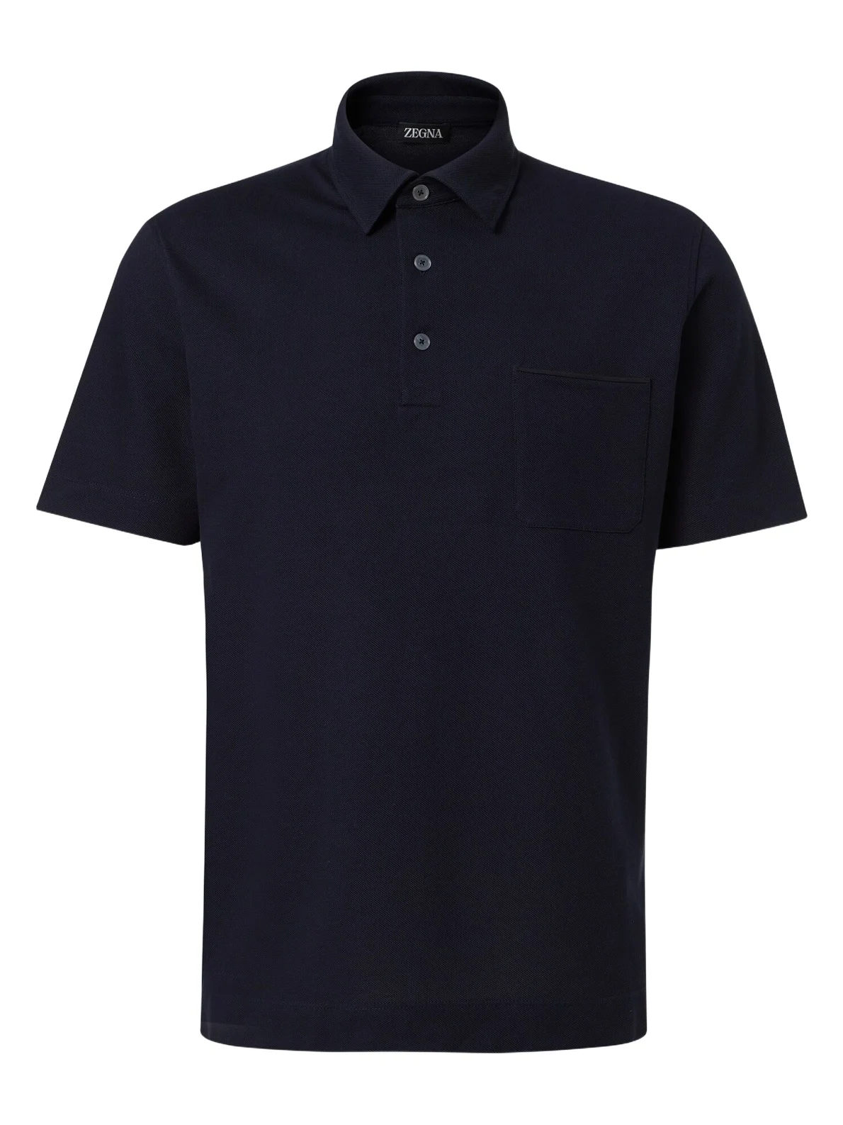 Zegna Logo cotton polo shirt