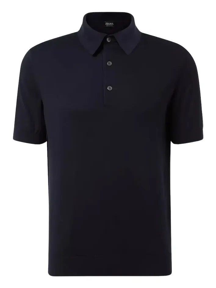Cotton polo shirt