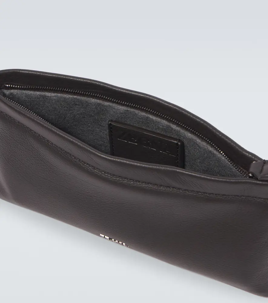 Zegna Secondskin leather toiletry bag | Thumbnail 3 Zegna Secondskin leather toiletry bag | Thumbnail 3