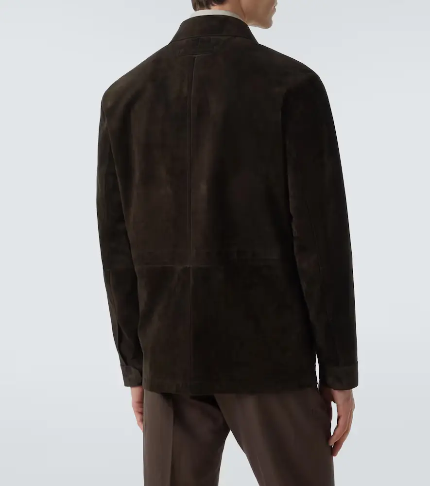 Zegna Leather field jacket | Thumbnail 2