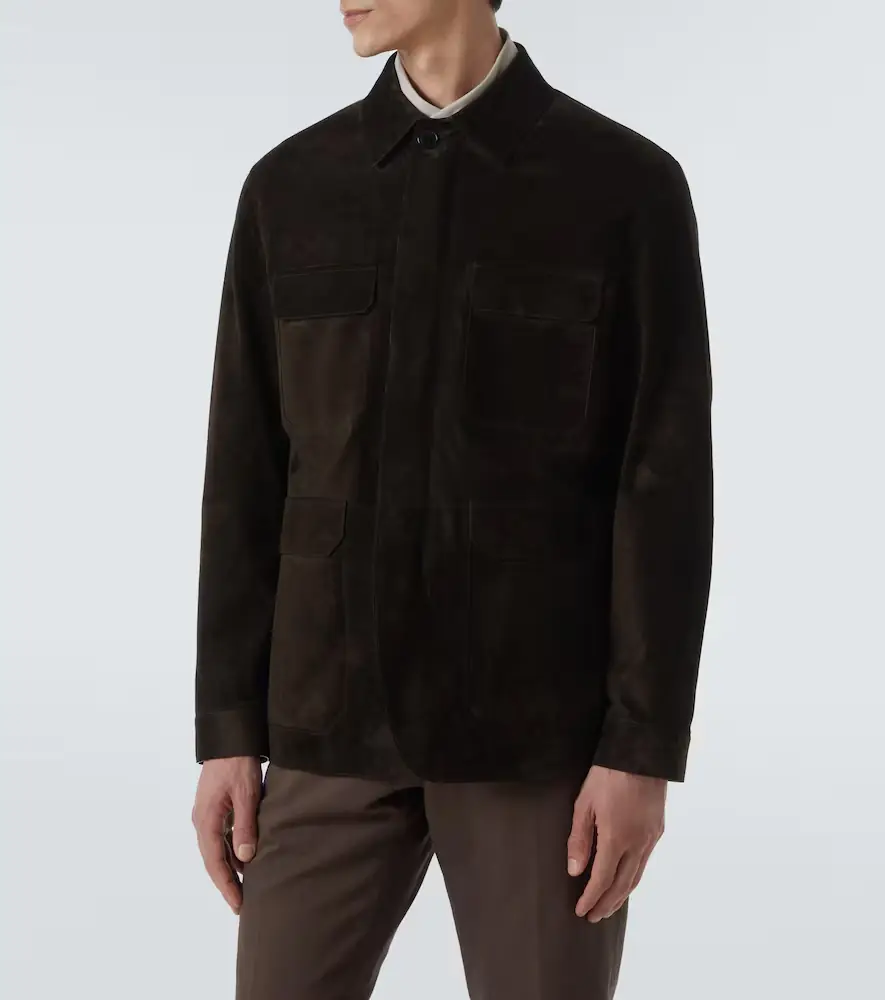 Zegna Leather field jacket | Thumbnail 5