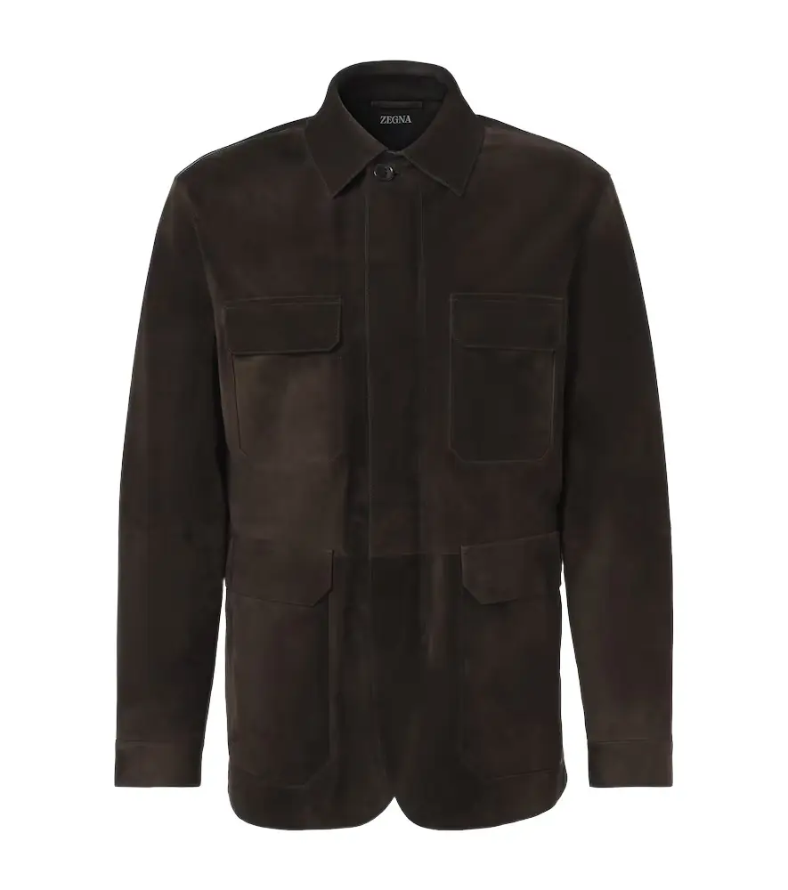 Leather field jacket Leather field jacket