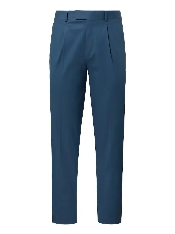 Cotton straight pants Cotton straight pants